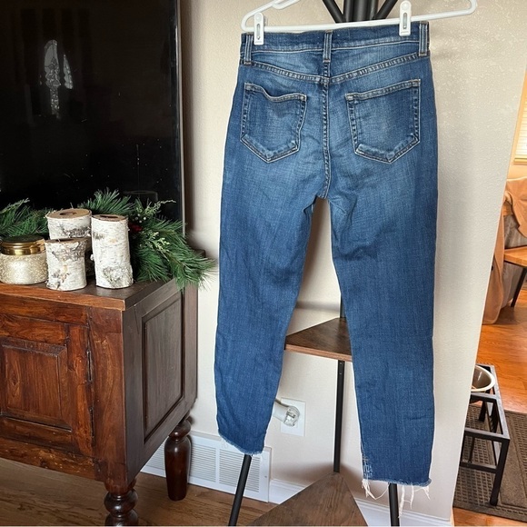 L’AGENCE Nicoline Slim High Rise Diamond Wash Jeans - Size 27 - Picture 7 of 10